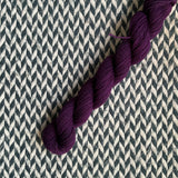 Vivid Vortex -- mini-skein -- Times Square sock yarn -- ready to ship
