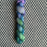 WATER LILIES -- Half-Skein -- Times Square sock yarn -- ready to ship