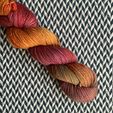 AT AUTUMN'S DOOR -- East Village non-superwash sparkle DK yarn -- ready to ship