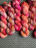 HIBISCUS -- dyed to order yarn -- choose your yarn base