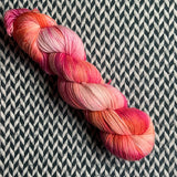 HIBISCUS -- Broadway sparkle sock yarn -- ready to ship