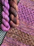 HIKING AT PAINT ROCK -- Times Square sock  yarn -- ready to ship