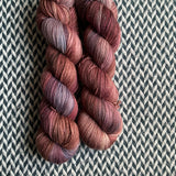 HIKING AT PAINT ROCK -- dyed to order -- choose your yarn base