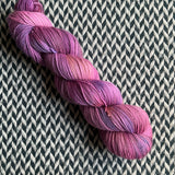 CONE FLOWER -- Broadway sparkle sock yarn -- ready to ship
