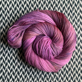 CONE FLOWER -- Broadway sparkle sock yarn -- ready to ship