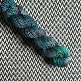 SALT AIR -- Wave Hill zebra fingering yarn -- ready to ship