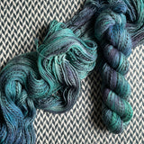 SALT AIR -- Wave Hill zebra fingering yarn -- ready to ship