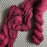 PINOT NOIR -- Broadway sparkle sock yarn -- ready to ship
