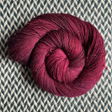 PINOT NOIR -- Broadway sparkle sock yarn -- ready to ship