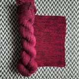 PINOT NOIR -- Broadway sparkle sock yarn -- ready to ship