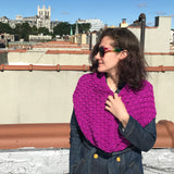 *Diurnal Cowl Crochet Pattern -- digital download (DK weight)
