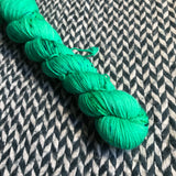 EVERMINT -- Half-Skein -- Times Square sock yarn -- ready to ship