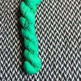 EVERMINT -- Half-Skein -- Times Square sock yarn -- ready to ship
