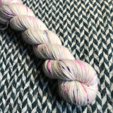 LOYAL -- Half-Skein -- Broadway sparkle sock yarn -- ready to ship