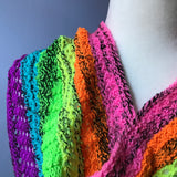 *Glow Party Cowl Knitting Pattern -- digital download (sock and DK weight)