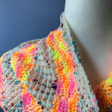 *Glow Party Cowl Crochet Pattern -- digital download (sock and DK weight)