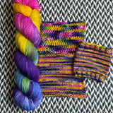 FLOWER MARKET -- dyed to order -- choose your yarn base