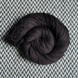 BLACKBIRD -- Wave Hill zebra fingering yarn -- ready to ship