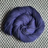 NAVY STORM -- Wave Hill zebra fingering yarn -- ready to ship