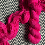 VIVA MAGENTA -- dyed to order -- choose your yarn base