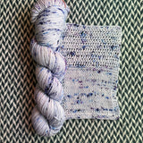 EXPLODING BLUEBERRIES -- Brooklyn Bridge worsted yarn -- ready to ship