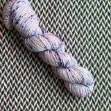 EXPLODING BLUEBERRIES -- Brooklyn Bridge worsted yarn -- ready to ship