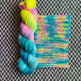 FISHBOWL PALACE -- Brooklyn Bridge worsted yarn -- ready to ship