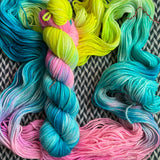 FISHBOWL PALACE -- Brooklyn Bridge worsted yarn -- ready to ship
