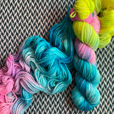 FISHBOWL PALACE -- Brooklyn Bridge worsted yarn -- ready to ship