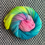 FISHBOWL PALACE -- Brooklyn Bridge worsted yarn -- ready to ship