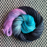 FLUX SHIFT -- Brooklyn Bridge worsted yarn -- ready to ship