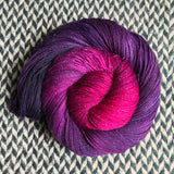 ORCHID MANTIS -- dyed to order -- choose your yarn base