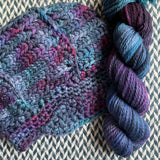 BLACK OPAL -- Flushing Meadows bulky yarn -- ready to ship