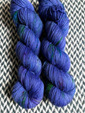 DON'T PANIC, PEACOCK -- Harlem sock yarn -- ready to ship