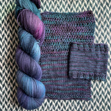 BLACK OPAL -- dyed to order -- choose your yarn base