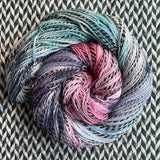 BLACK PEARL -- Wave Hill zebra fingering yarn -- ready to ship