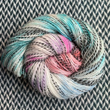 OPAL -- Wave Hill zebra fingering yarn -- ready to ship