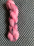 SOUVENIR T-SHIRT PINK -- Greenwich Village DK merino -- ready to ship yarn