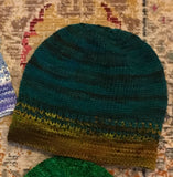 NEON NORI with Camo *DK Hat Set* -- Greenwich Village DK yarn -- ready to ship