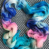 HIPPOCAMPUS -- Greenwich Village DK yarn -- ready to ship