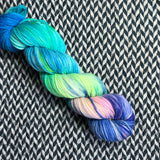 HIPPOCAMPUS -- Brooklyn Bridge worsted weight yarn -- ready to ship