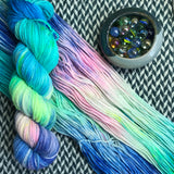HIPPOCAMPUS -- Brooklyn Bridge worsted weight yarn -- ready to ship