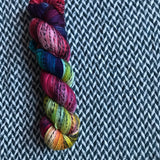 DUSK RAINBOW -- Wave Hill zebra fingering yarn -- ready to ship