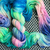 HIPPOCAMPUS -- Flushing Meadows bulky yarn -- ready to ship