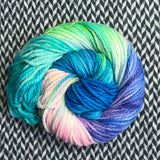 HIPPOCAMPUS -- Flushing Meadows bulky yarn -- ready to ship