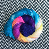 JELLYWISH -- Broadway sparkle sock yarn -- ready to ship