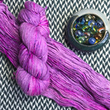 BUBBLEGUM DANCE -- Fort Tryon luxury worsted yarn -- ready to ship