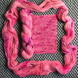 I'M A BARBIE GIRL -- Kew Gardens DK merino/nylon yarn -- ready to ship