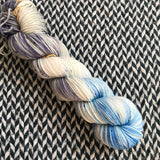 WINTRY MIX -- dyed to order -- choose your yarn base
