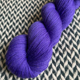 VIOLET -- dyed to order -- choose your yarn base